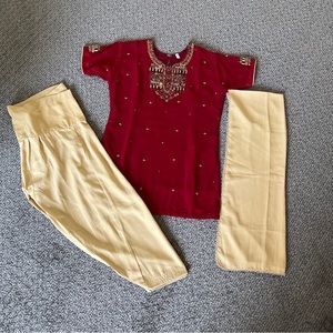 Rand New Girl Shalwar Kameez Pakistani Eid Clothes Sz. 6 (28)